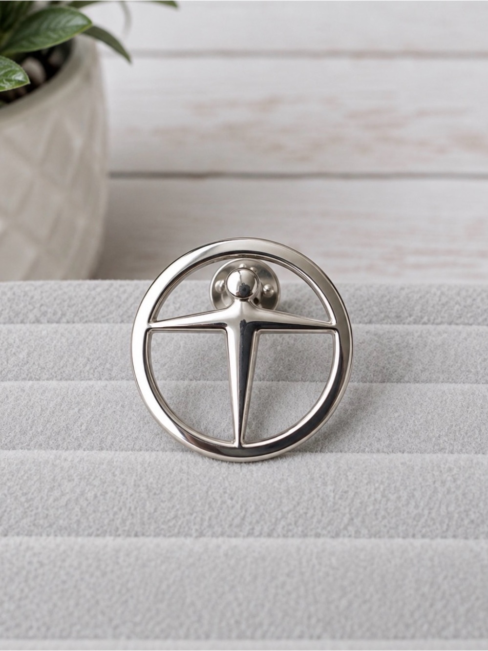 Tiffany & Co. Polished Silver Tie Tack/ Lapel Pin